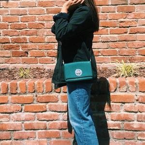 Kate Spade “Sally” Emerald Crossbody Purse